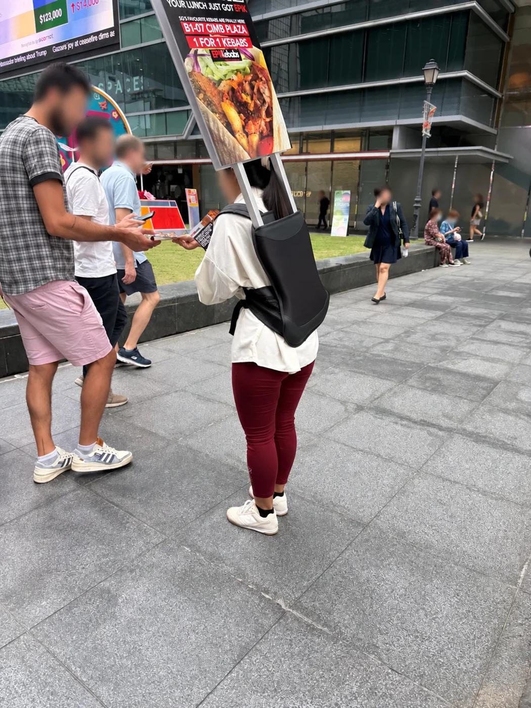 Street distribution in Singapore
